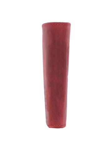 Greenburry Vintage Geldbörse Hirsch Leder 9,5 cm rusty red