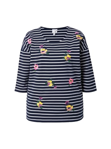 Ulla Popken Shirt in klassisch Schwarz