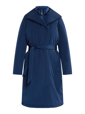 DreiMaster Vintage Damen Wintermantel in Dunkelmarine