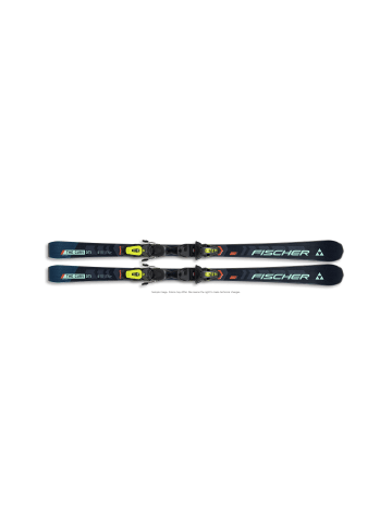 Fischer Ski Sets in blau