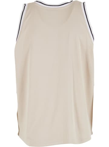 DEF DEF Tank-Tops in oatmeal/white