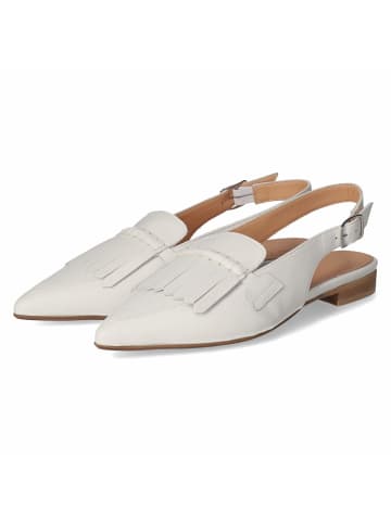 Donna Carolina Sling-Ballerinas TRAY MIREL in Weiß