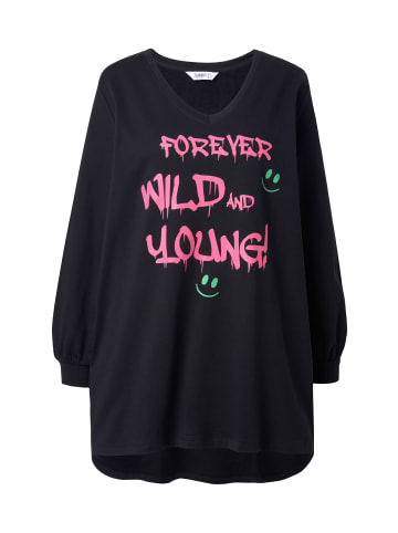 Angel of Style Sweatshirt in schwarz