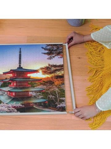 Ravensburger Ravensburger Puzzle-Rahmen, weiß in bunt