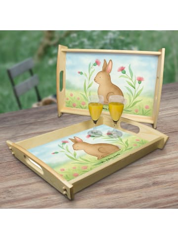 Mr. & Mrs. Panda teetablett Hase Sitzen Design ohne Spruch in Weiß