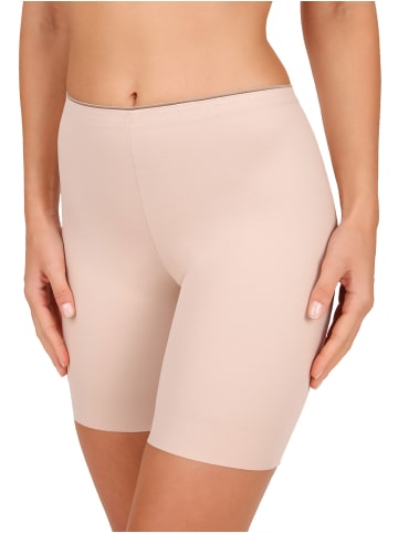 Conturelle 2er Pack Langbein Miederhose in sand schwarz