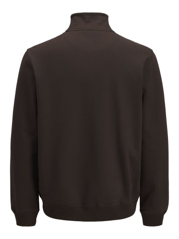Jack & Jones Sweatshirt mit halbem Reißverschluss in Java