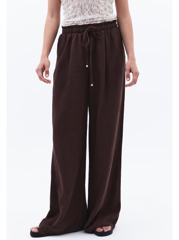 OXXO Weite Hosen CHICORY COFFEE