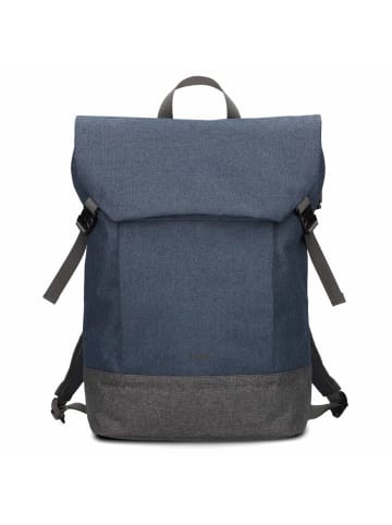 Zwei Benno BE350 - Rucksack 45/63 cm erw. in blau