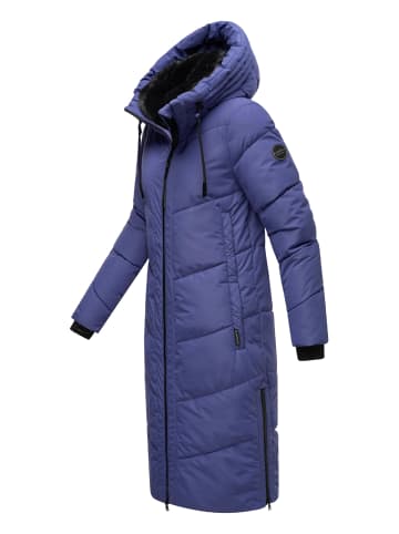 Marikoo Steppmantel Nadaree XVI in Blue Violet