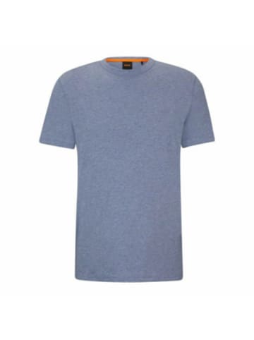 Hugo Boss Rundhals T-Shirt in blau