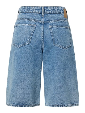 Pieces Jeansshorts in Medium Blue Denim