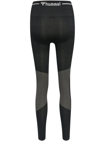 Hummel Hummel Leggings Hmlmt Yoga Damen Atmungsaktiv Schnelltrocknend Nahtlosen in BLACK MELANGE