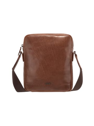 JOOP! Schultertasche 'Tofana Remus in Dunkelbraun 21,00 x 25,00 x 5,00 cm'