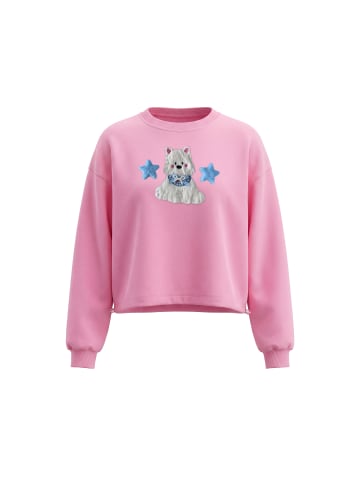 myMo Women Sweatshirt in Pink