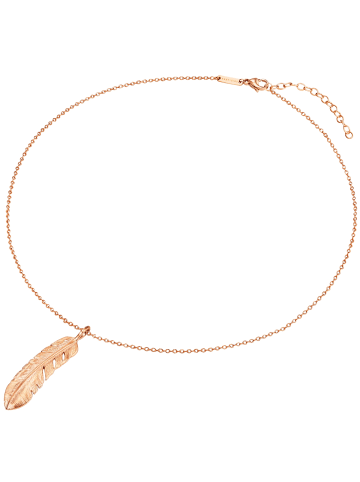 Eastside NY Halskette Feder Edelstahl in roségold