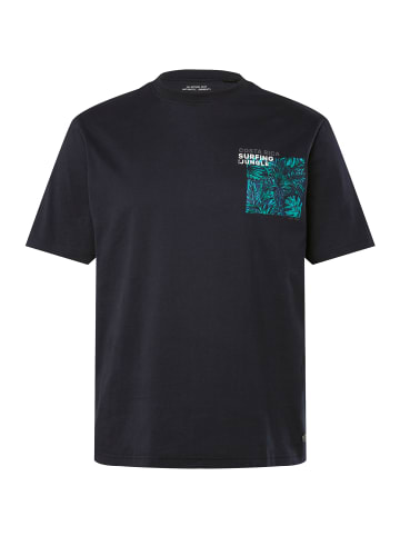 JP1880 Kurzarm T-Shirt in navy blau