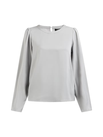 usha BLACK LABEL Damen Langarmbluse in Grau