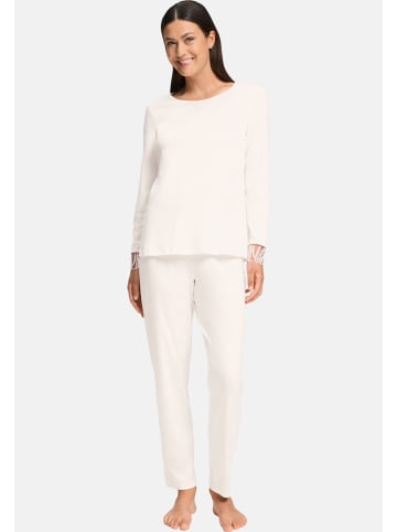 Hanro Schlafanzug Rosaria in Off white