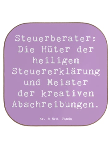 Mr. & Mrs. Panda gläseruntersetzer Spruch Steuerberater Helden m... in Lavendeltraum