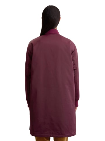 Marc O'Polo Blouson-Mantel im Aviator-Stil regular in Aubergine Red