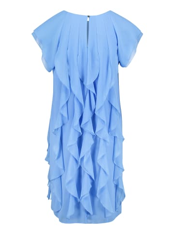 Vera Mont Cocktailkleid mit Volant in Paris Blue