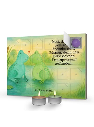 Mr. & Mrs. Panda Duftkerzen Adventskalender Frosch Liebe Design ... in Weiß