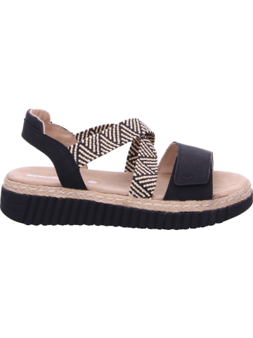 Tom Tailor Sandale in schwarz