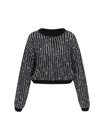 myMo ROCKS Pullover in black multicolor