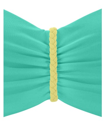 Venice Beach Bügel-Bandeau-Bikini-Top in mint