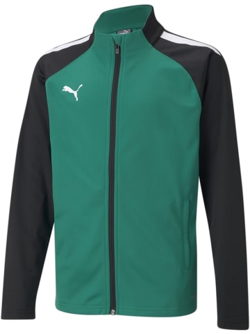 Puma Trainingsjacke "TeamLIGA Training Jacket Jr" in Grün