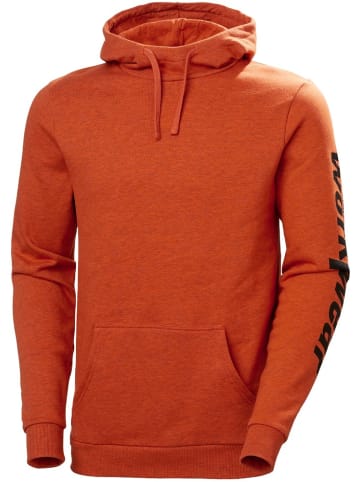 Helly Hansen Hoodie "Logo Hoodie" in Orange