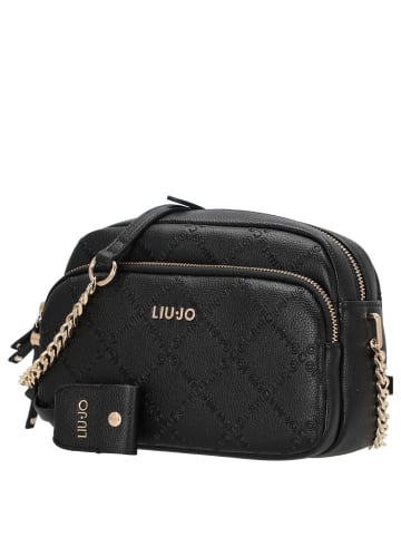 Liu Jo Adonide Camera Case M - Umhängetasche 22 cm (suede) in nero