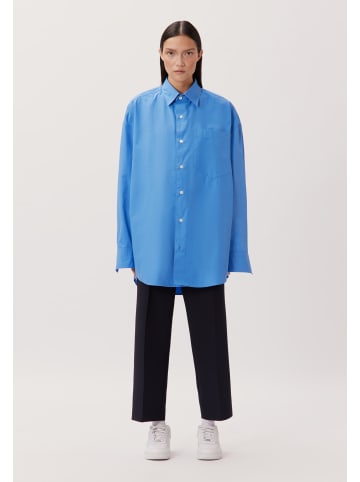 Studio Seidensticker Casual Hemd Oversized in Mittelblau
