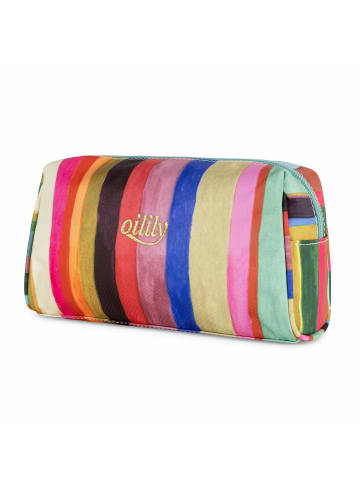 Oilily Pieternella stripe Kulturbeutel 20 cm in creme de menthe