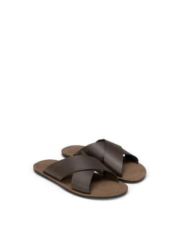 Marc O'Polo Pantolette Model Lua in dark nickle