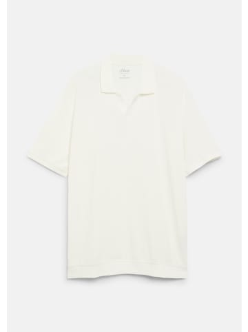 s.Oliver Polo-Shirt in 0120_weiß
