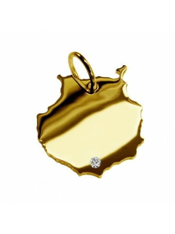 Schmuckador Anhänger Gran Canaria mit Brillant 585 Gelbgold in gold