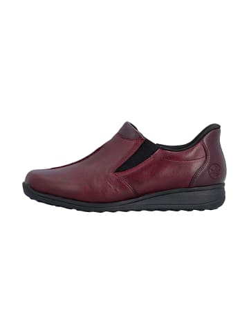 rieker Sneakers aus Leder Rot
