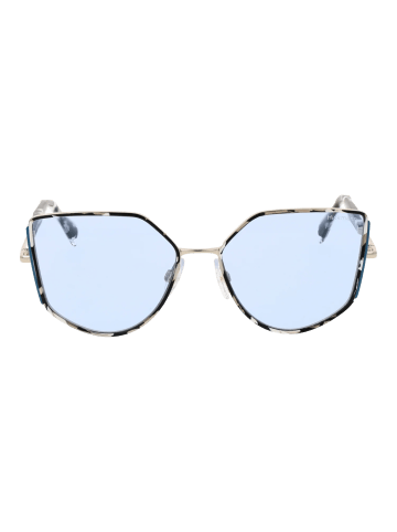 Ana Hickmann Frauen Sonnenbrille Katzenauge Schwarz