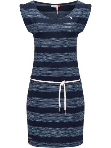 ragwear Sommerkleid Tag Blockstripes Intl. in Navy