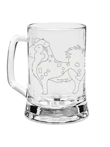 Mr. & Mrs. Panda Humpen Hund Australien Shepherd ohne Spruch in Transparent