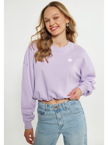 myMo Damen Sweatshirt in Lavender