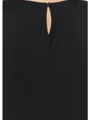 comma T-Shirt langarm in Schwarz