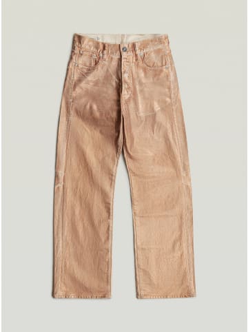 G-Star Raw Bowey Barrel Jeans shiny peach metal coating