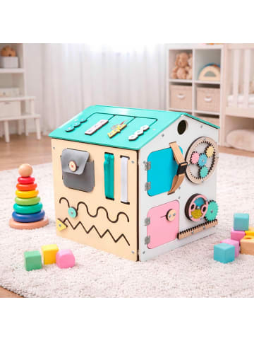 BusyKids Spielhaus "Minihouse PASTEL" in Natur