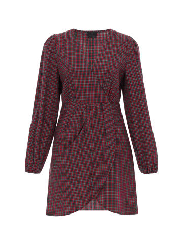 DreiMaster Women Dress in red check