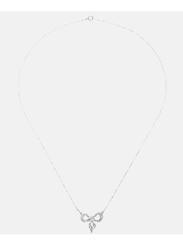 Diamant L'éternel Halskette aus 375 Weißgold mit 0.05 Karat Diamant