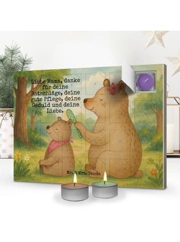 Mr. & Mrs. Panda adventskalender mit kerzen Bär Kind Design mit ... in Weiß