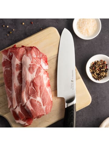 Paul Wirths Santokumesser 7" CERASTEEL in schwarz